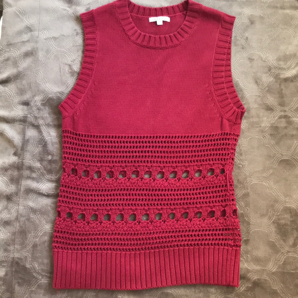 Avalin Sweater Vest Sz. Med.